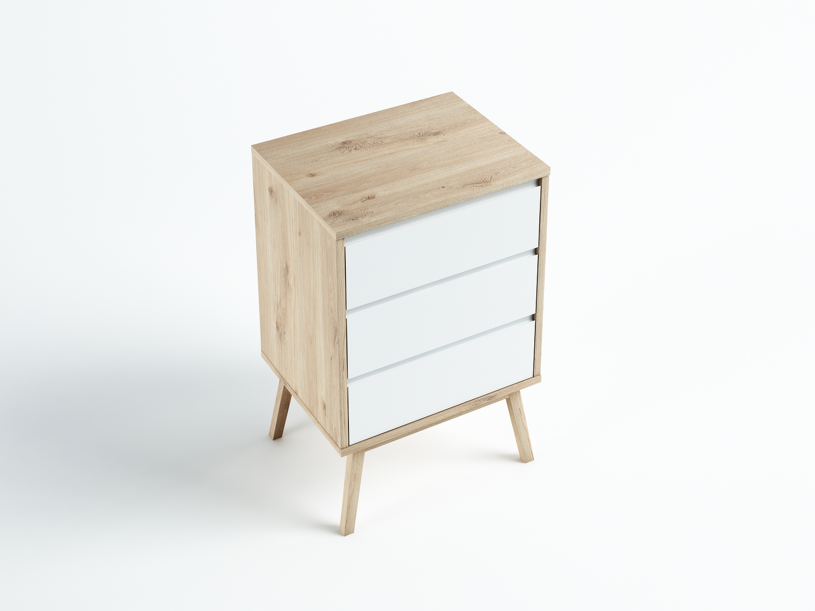 Komoda Madryt RAL dziki dąb 56x85x45