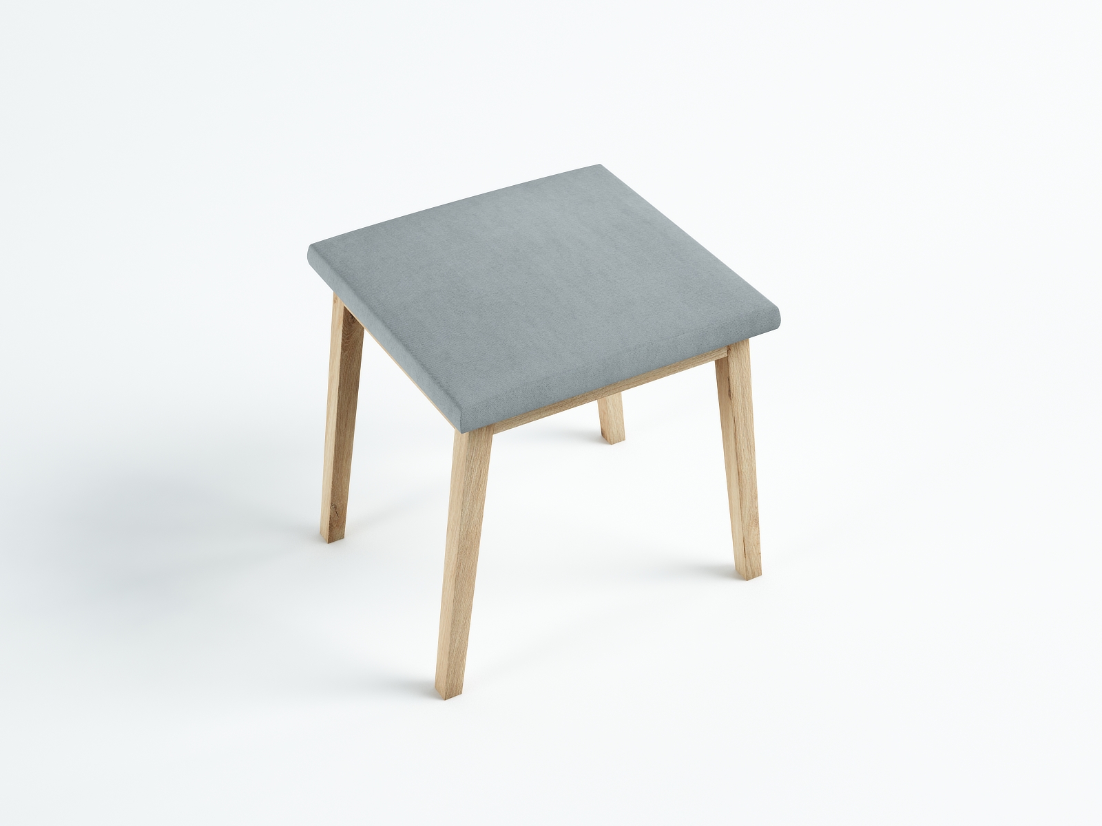 Taboret dąb dziki 45 cm Mad Tab 55x55x45