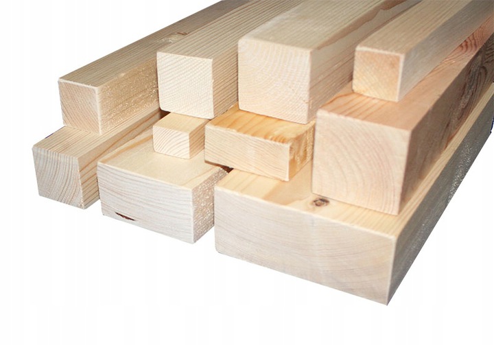 Kantówka konstrukcyjna świerk 30x30mm- klasa BC