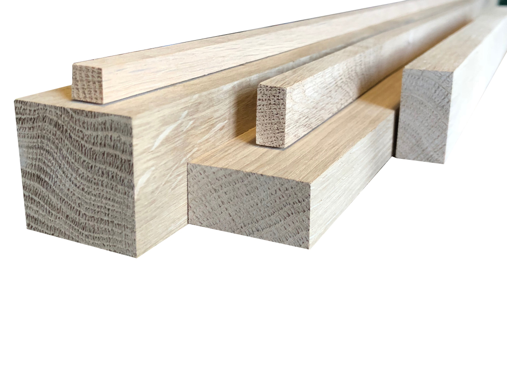 Kantówka konstrukcyjna dębowa 40x20mm