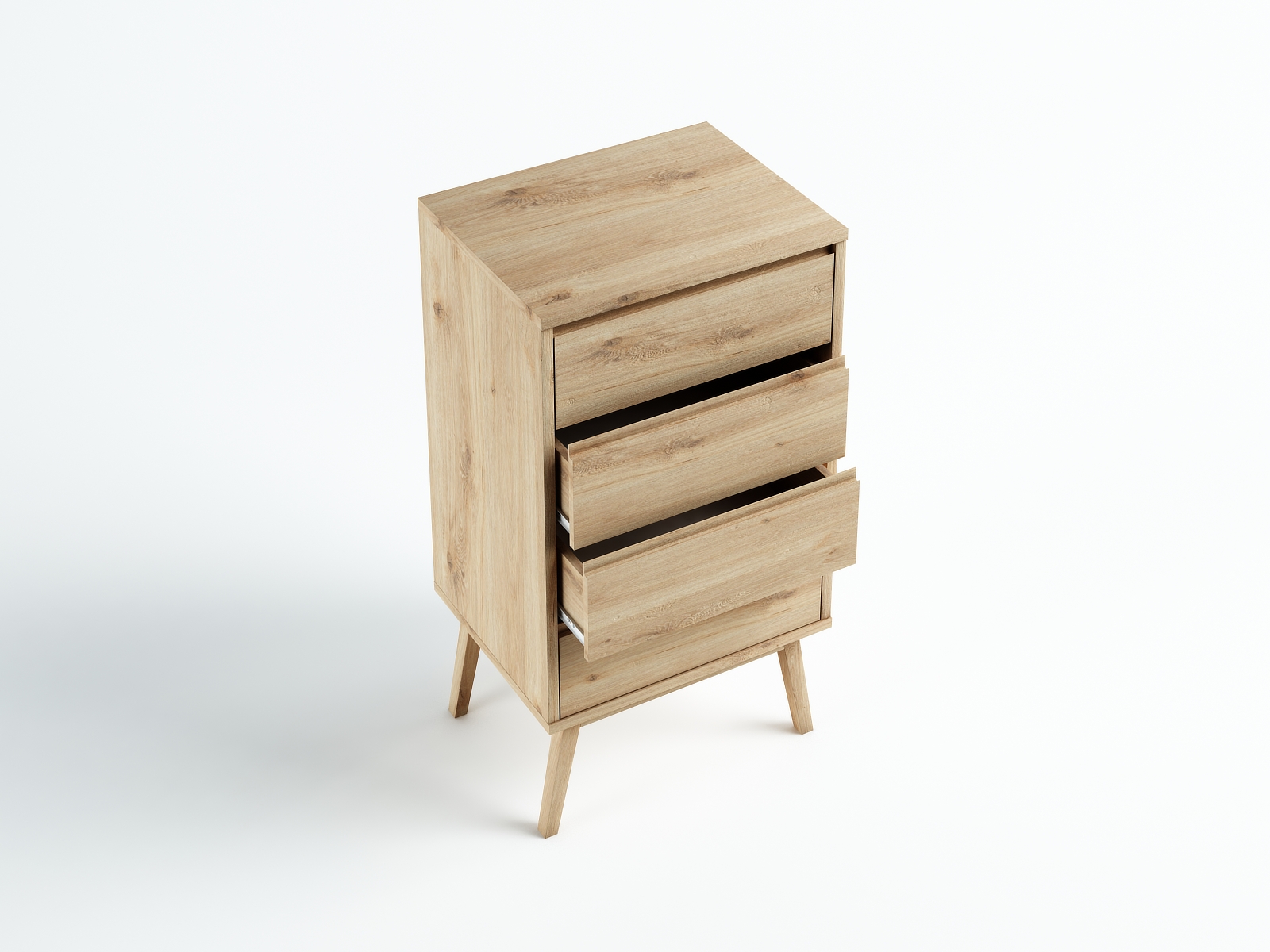 Komoda Madryt dziki dąb 56x105x45