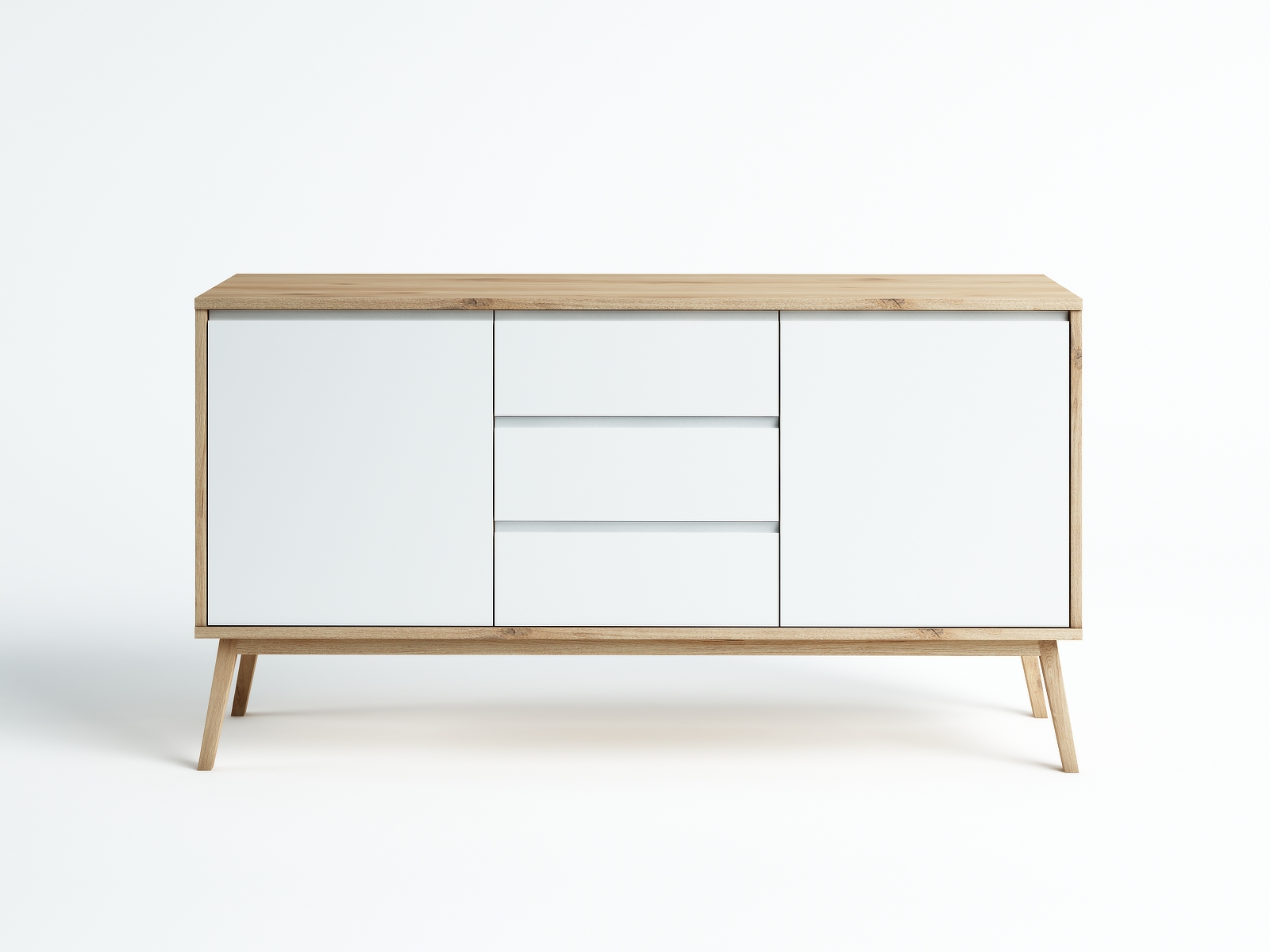 Komoda Madryt RAL dziki dąb 160x85x45