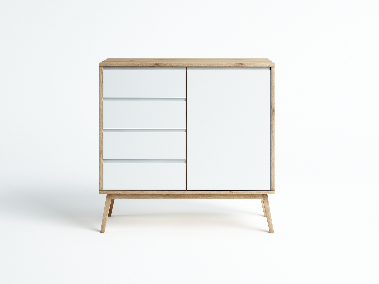 Komoda Madryt RAL dziki dąb 110x105x45