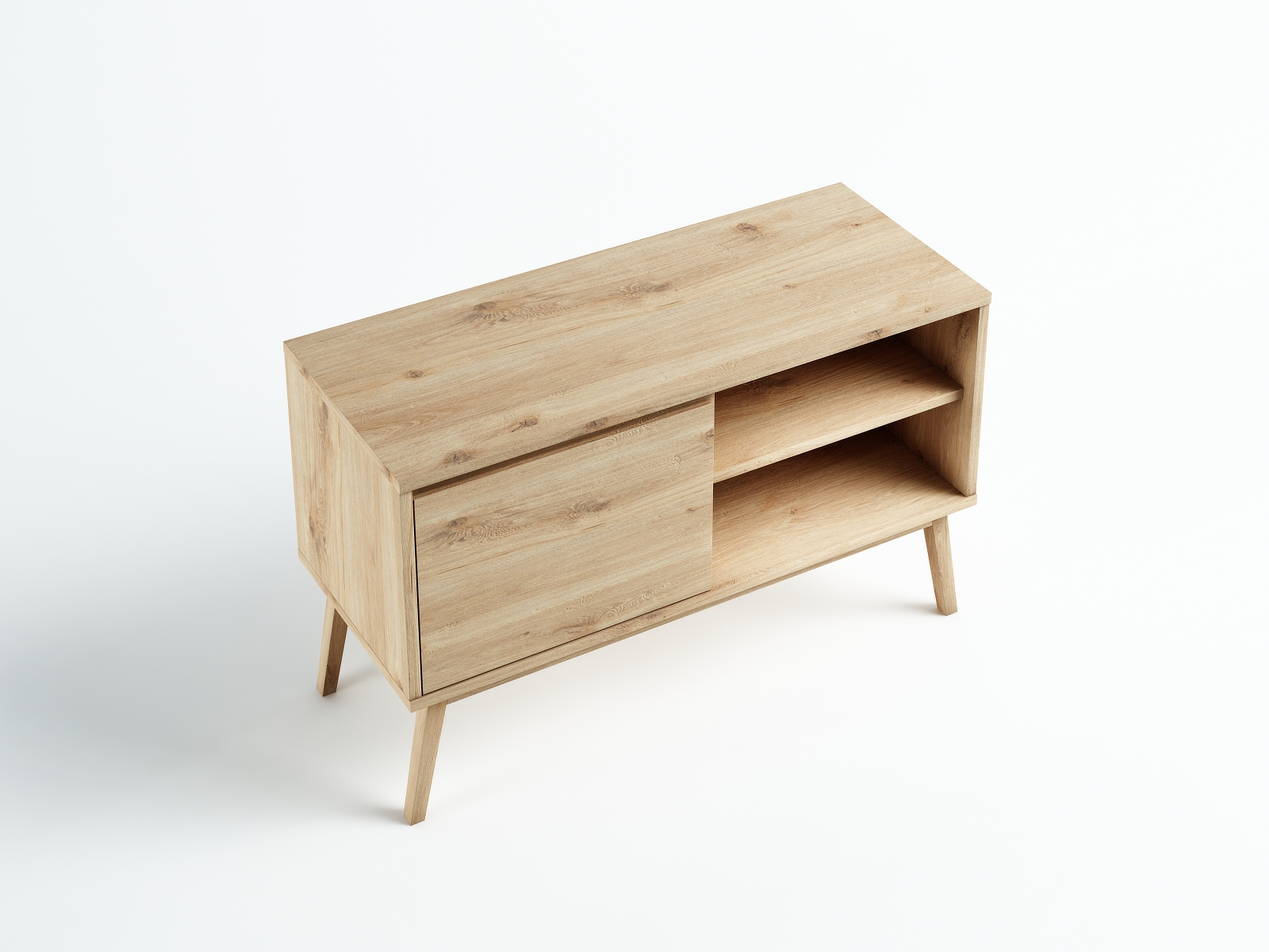 Komoda Madryt dziki dąb 110x65x45P