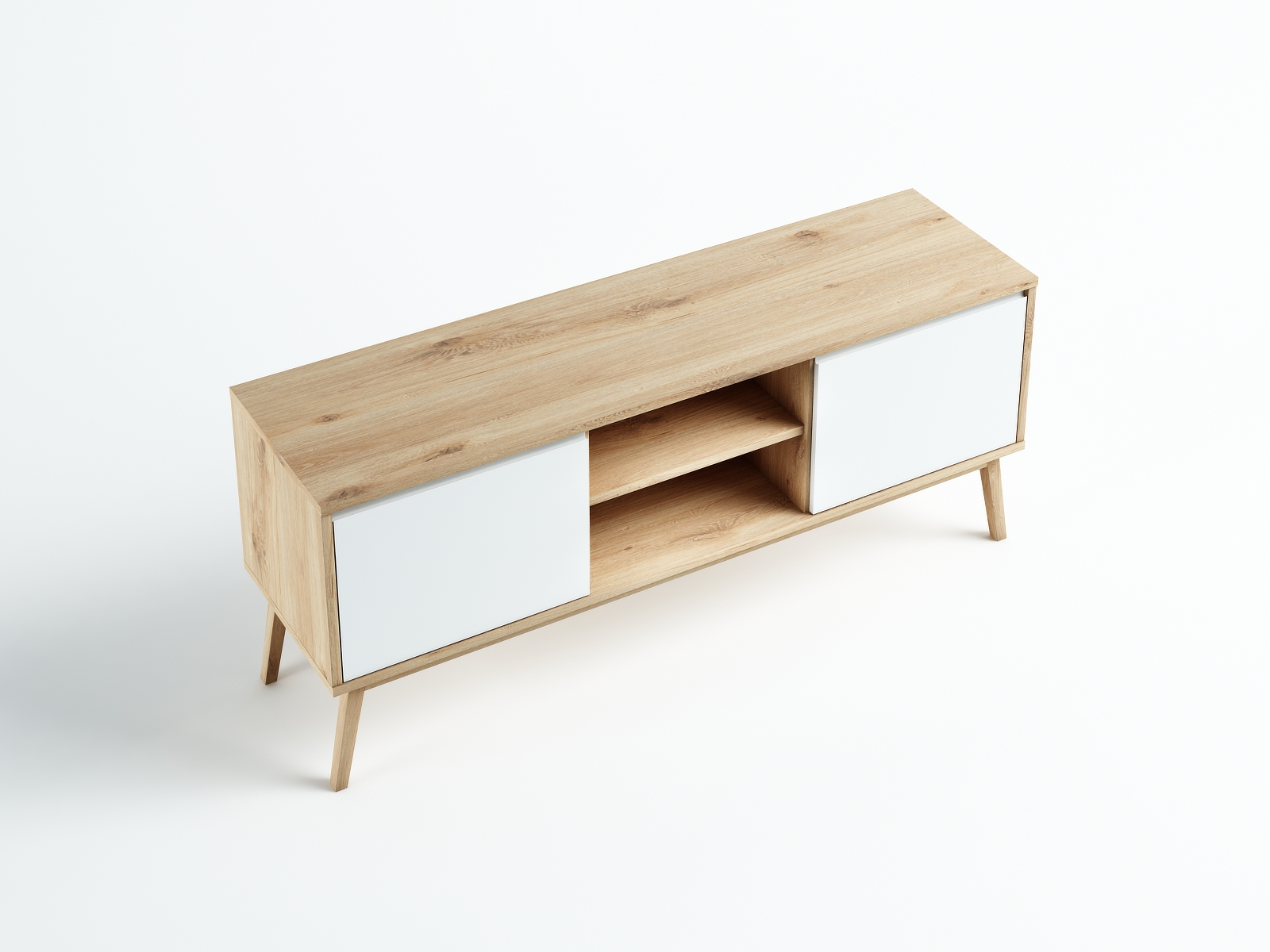Komoda Madryt RAL dziki dąb 160x65x45P