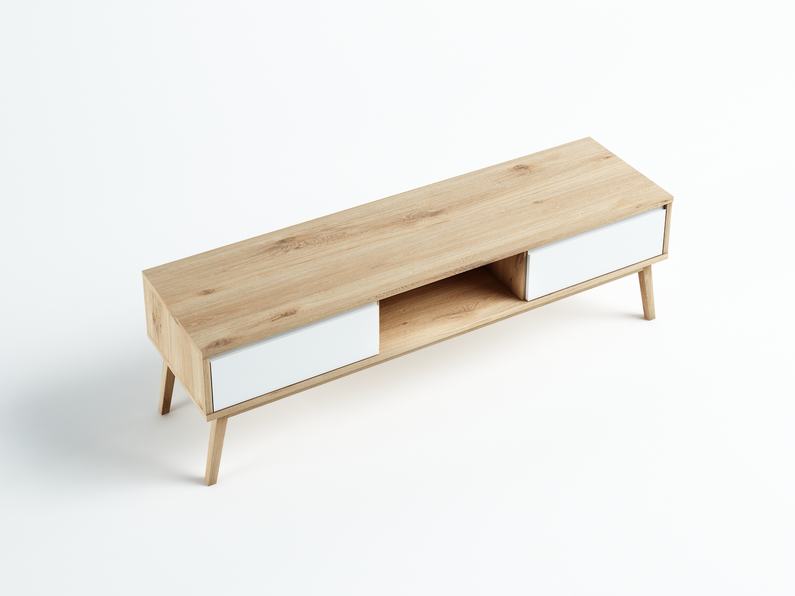 Komoda Madryt RAL dziki dąb 160x45x45P