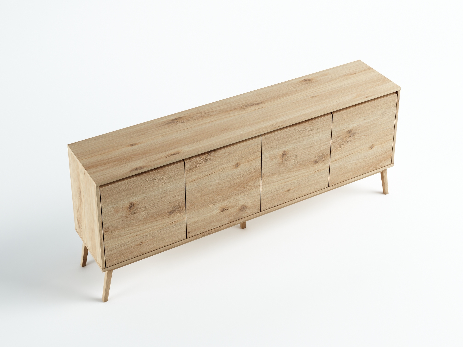 Komoda Madryt dziki dąb 210x85x45