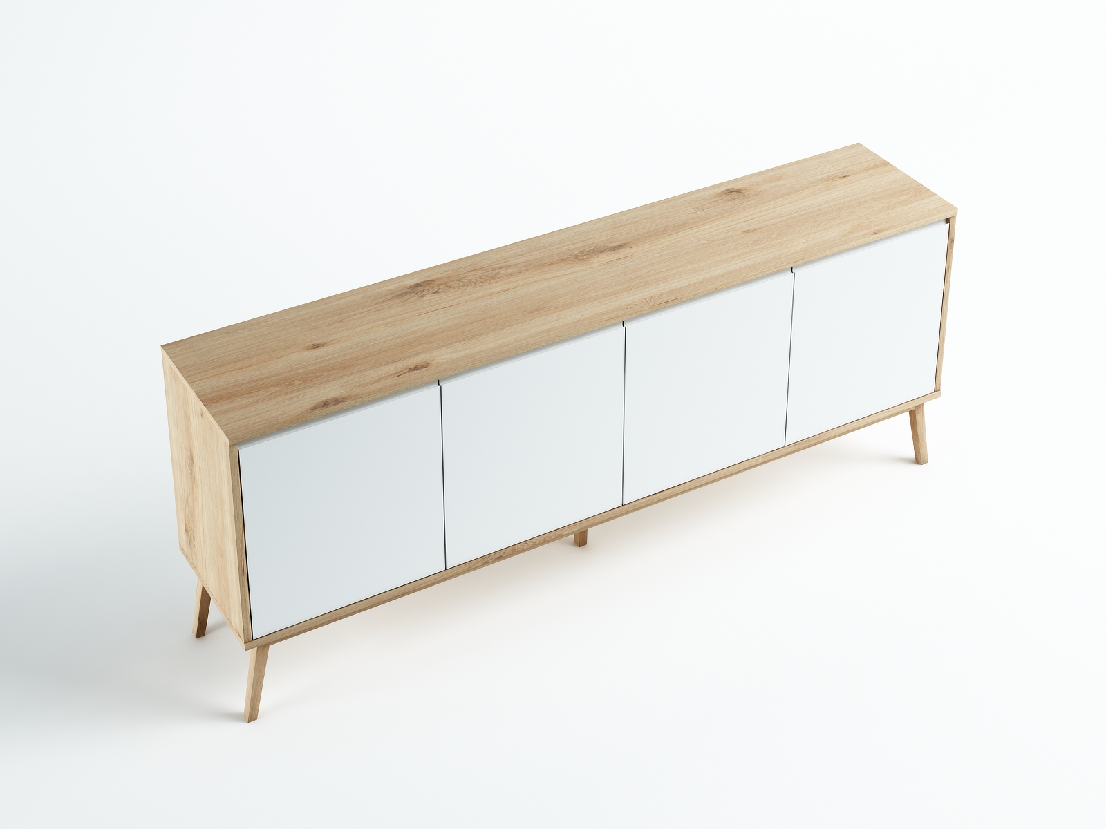 Komoda Madryt RAL dziki dąb 210x85x45