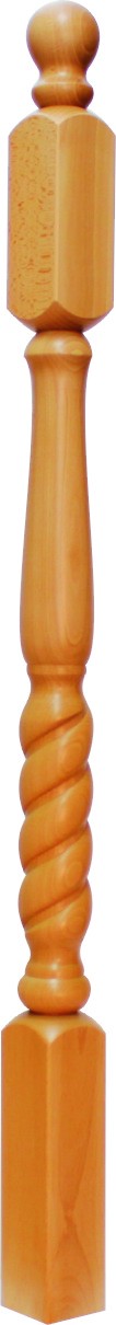 Słup balustradowy drewniany B.S-2