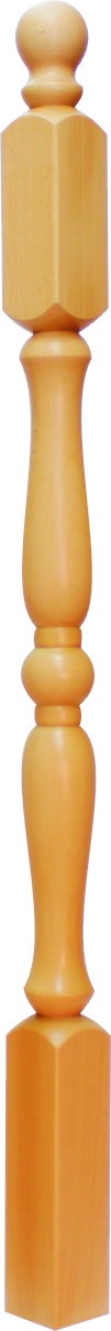 Słup balustradowy drewniany B.S-4