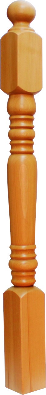 Słup balustradowy drewniany B.Sx-1