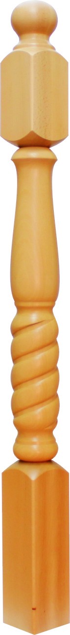 Słup balustradowy drewniany B.Sx-2