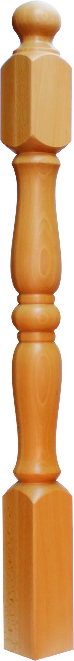 Słup balustradowy drewniany B.Sx-4