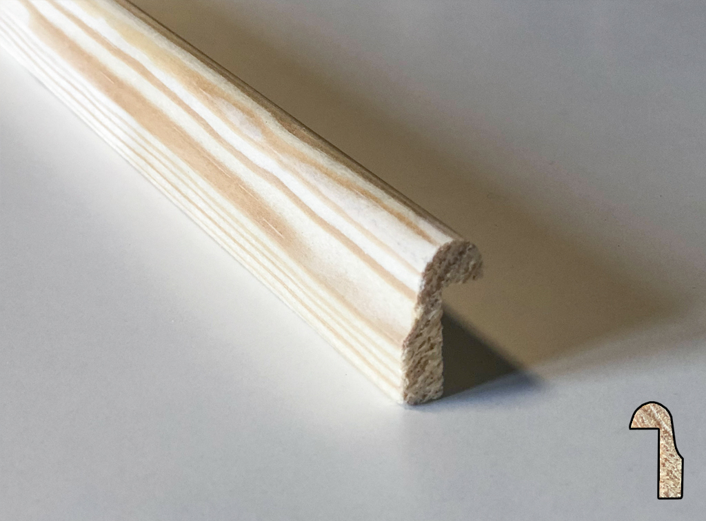 Listwa szybowa 23x15mm